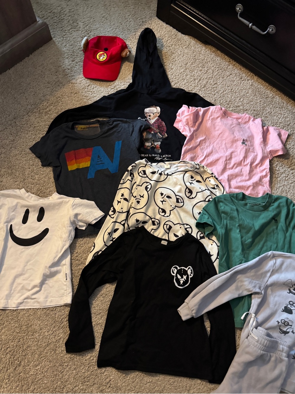 Boys Aviator Nation, Psychobunny,Ralph Lauren shirts and more